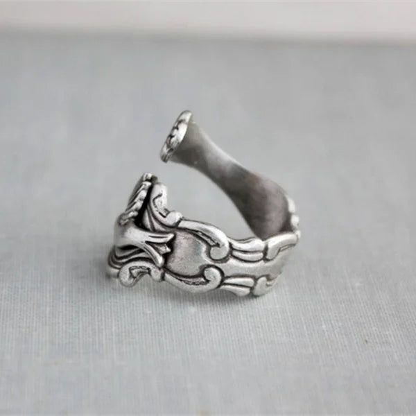 Anillo de Flor Colibrí