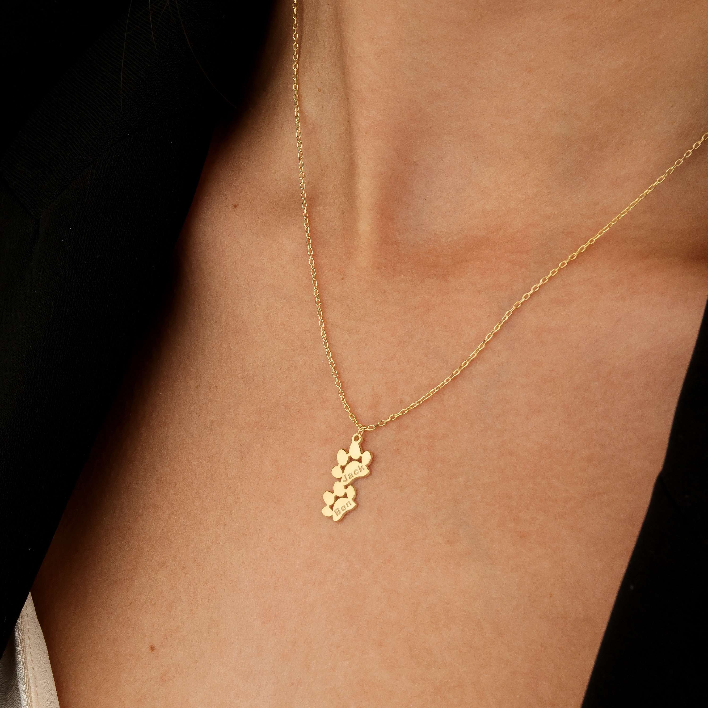 Collar/ Pulsera con Huella de Patas