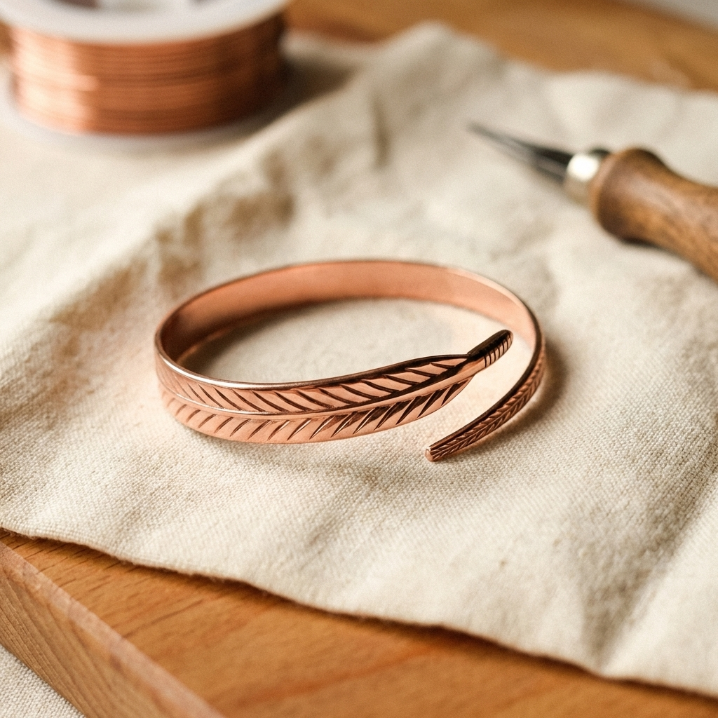 Orfebre Madrid - Pulsera de Cobre de Raíz