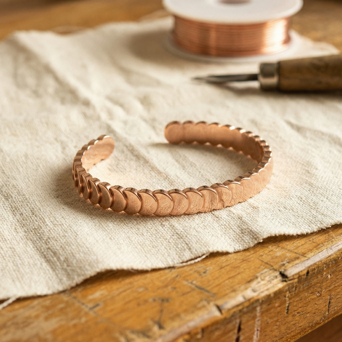 Orfebre Madrid - Pulsera de Cobre Origen