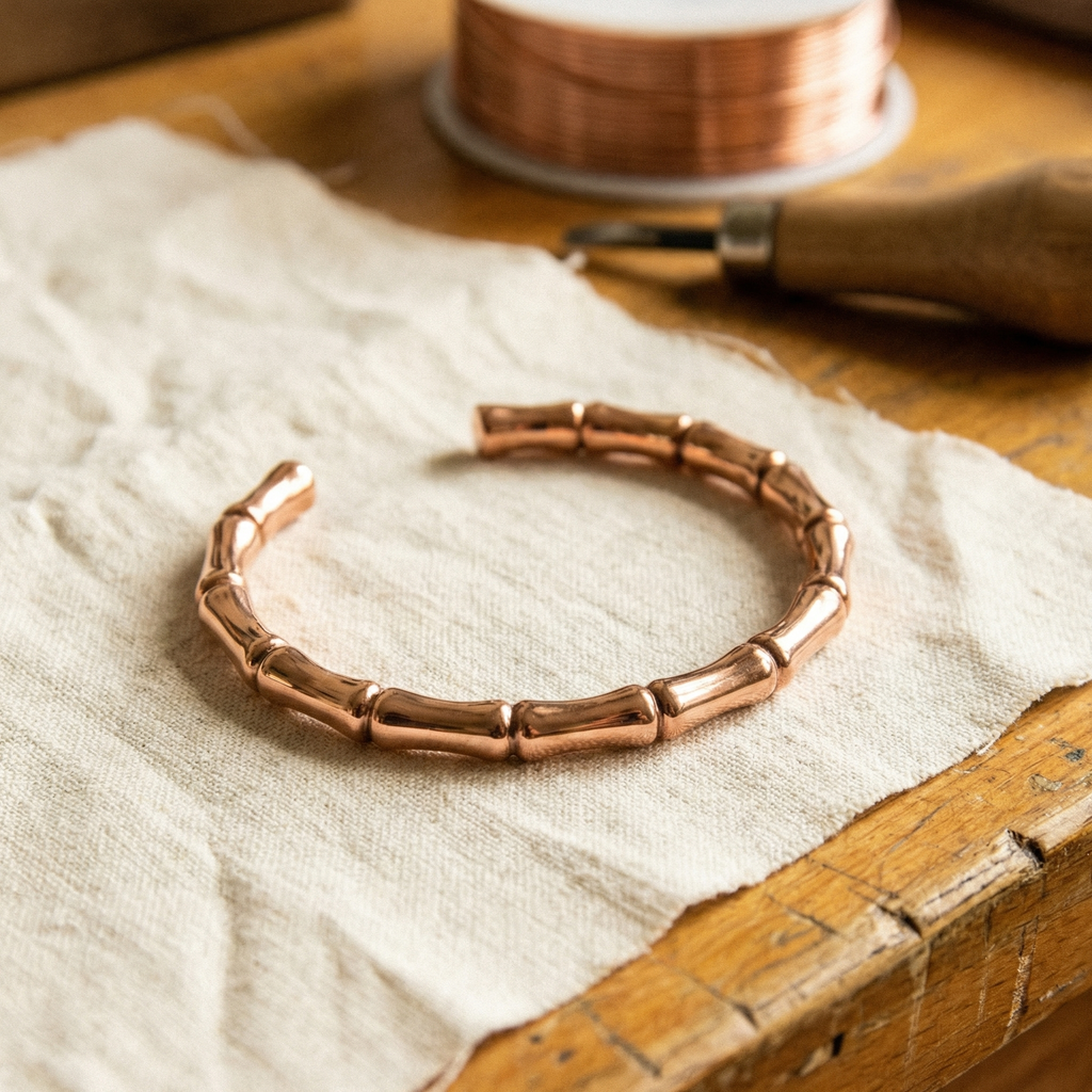 Orfebre Madrid - Pulsera de Cobre Terrena