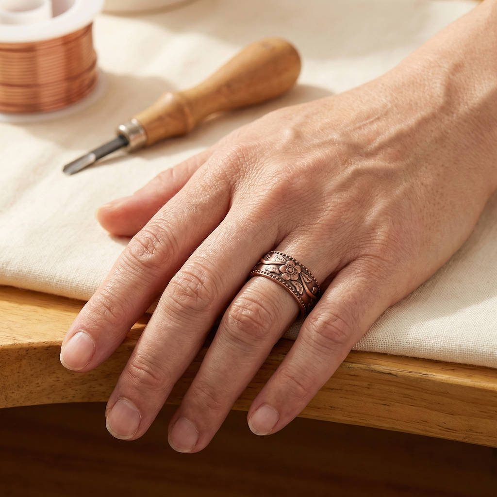Orfebre Madrid - Anillo de Cobre Propia