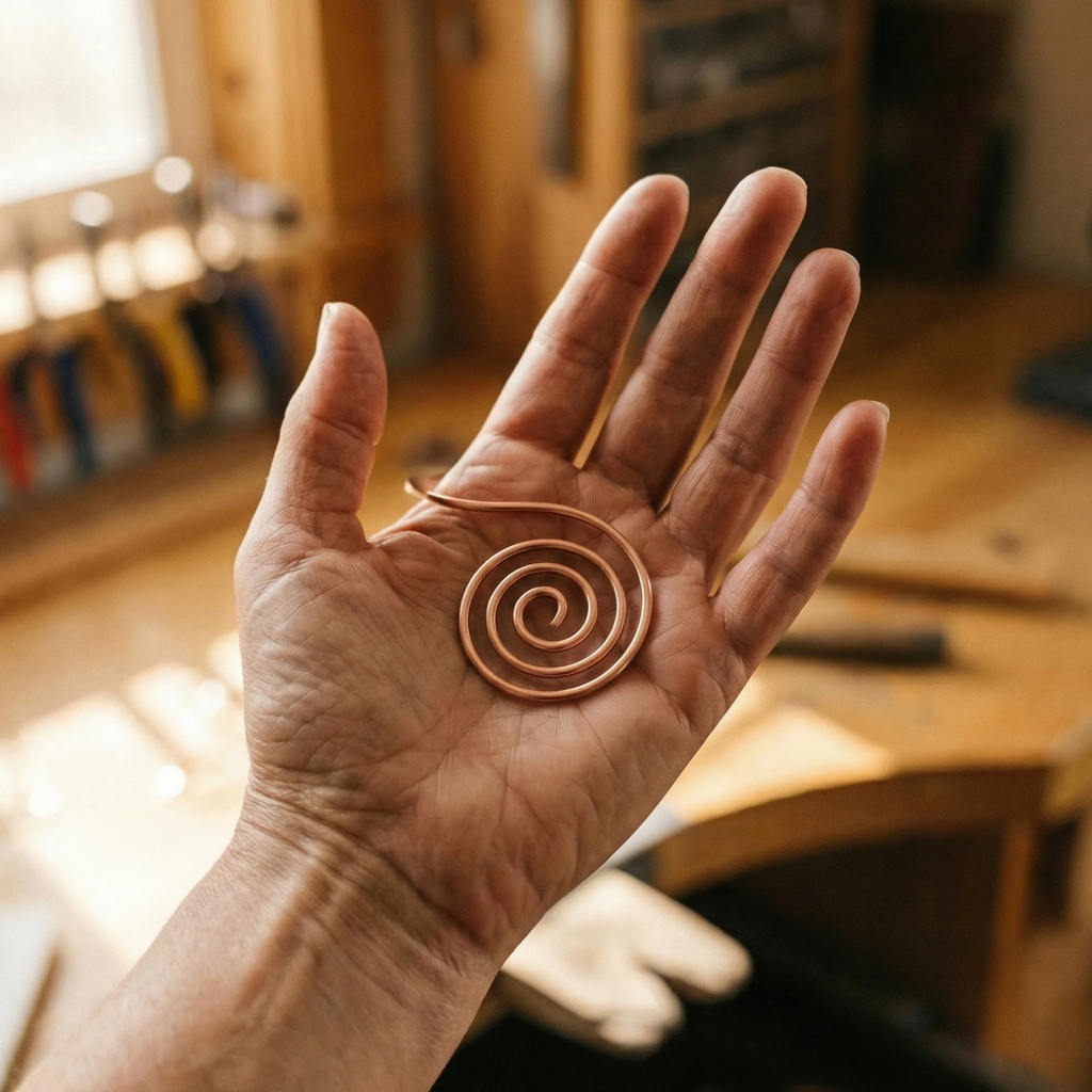 Orfebre Madrid - Espiral de Cobre Cierta