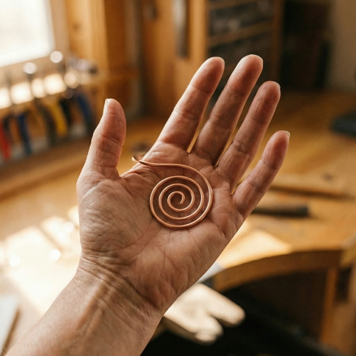Orfebre Madrid - Espiral de Cobre Cierta