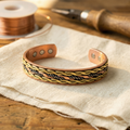 Orfebre Madrid - Pulsera de Cobre de Tejido