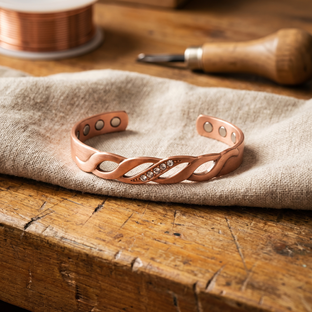 Orfebre Madrid - Pulsera de Cobre Errante