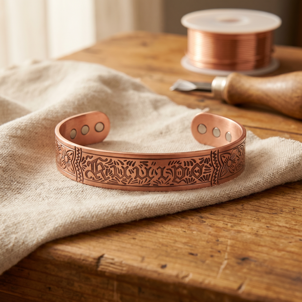 Orfebre Madrid - Pulsera de Cobre Noble