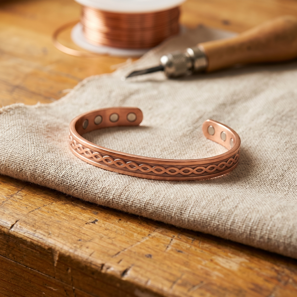 Orfebre Madrid - Pulsera Actual de Cobre