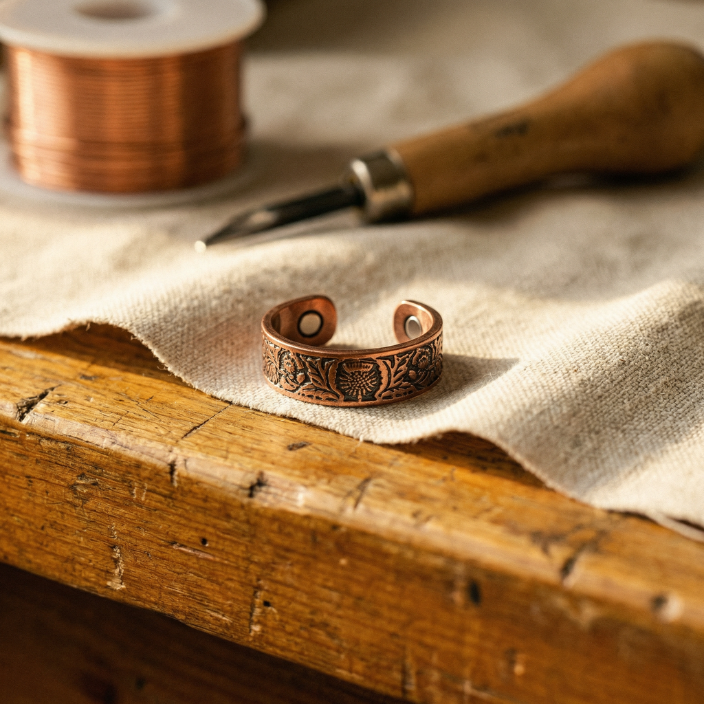 Orfebre Madrid - Anillo de Cobre Perpetua