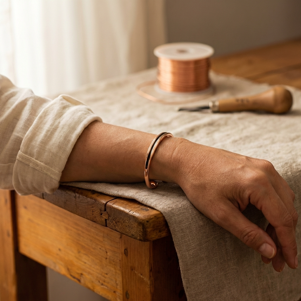 Orfebre Madrid - Pulsera de Cobre Innata