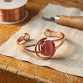 Orfebre Madrid - Pulsera Rosa de Cobre