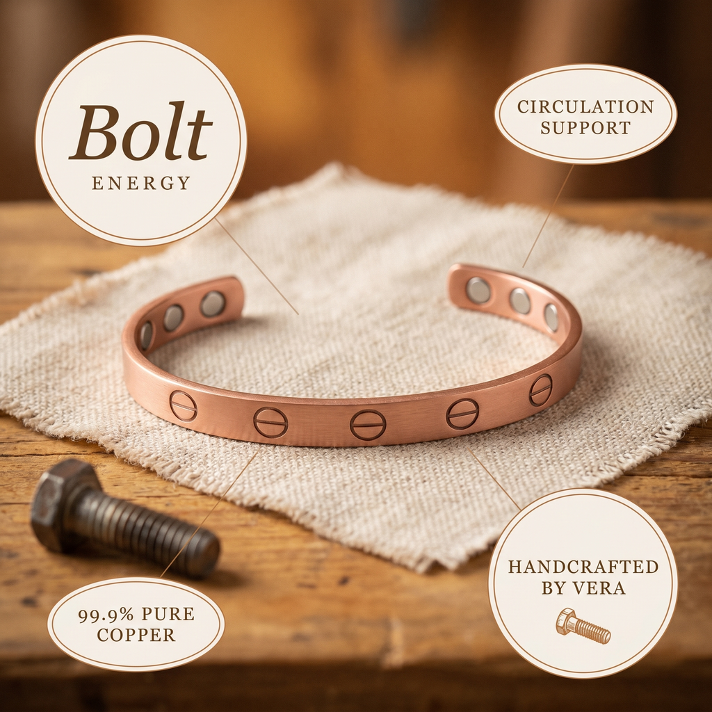 Orfebre Madrid - Pulsera de Cobre Íntegra