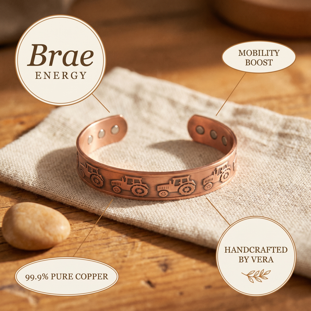 Orfebre Madrid - Pulsera de Cobre Persistente