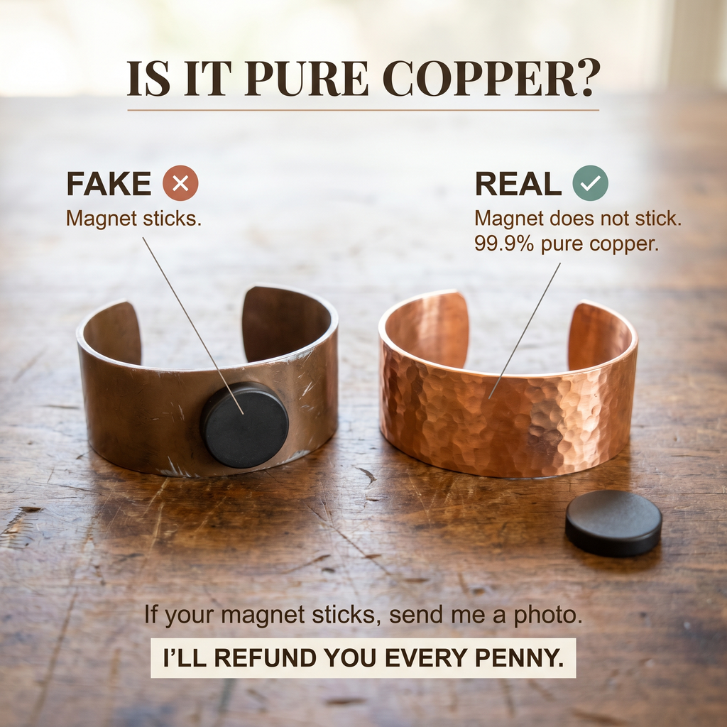 Orfebre Madrid - Pulsera Rosa de Cobre