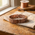 Orfebre Madrid - Pulsera de Cobre Rotundo para Hombre