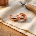 Orfebre Madrid - Pendientes de Cobre en Diseño Elegante