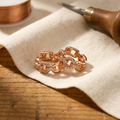 Orfebre Madrid - Pendientes de Cobre - Joyas Elegantes y Modernas