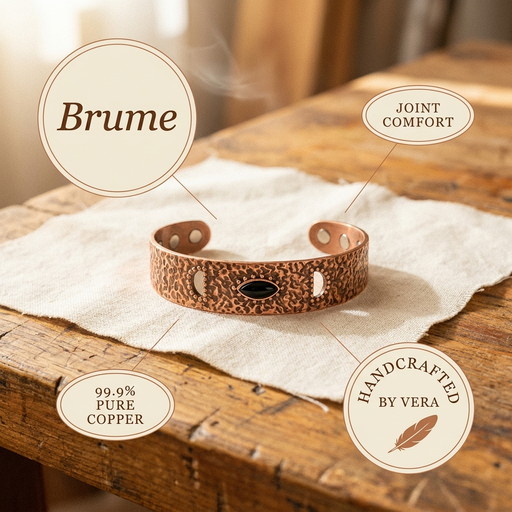 Orfebre Madrid - Pulsera de Cobre Bravo