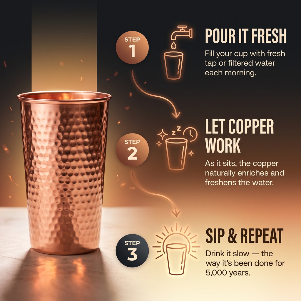 Orfebre Madrid - Taza de Cobre 100%