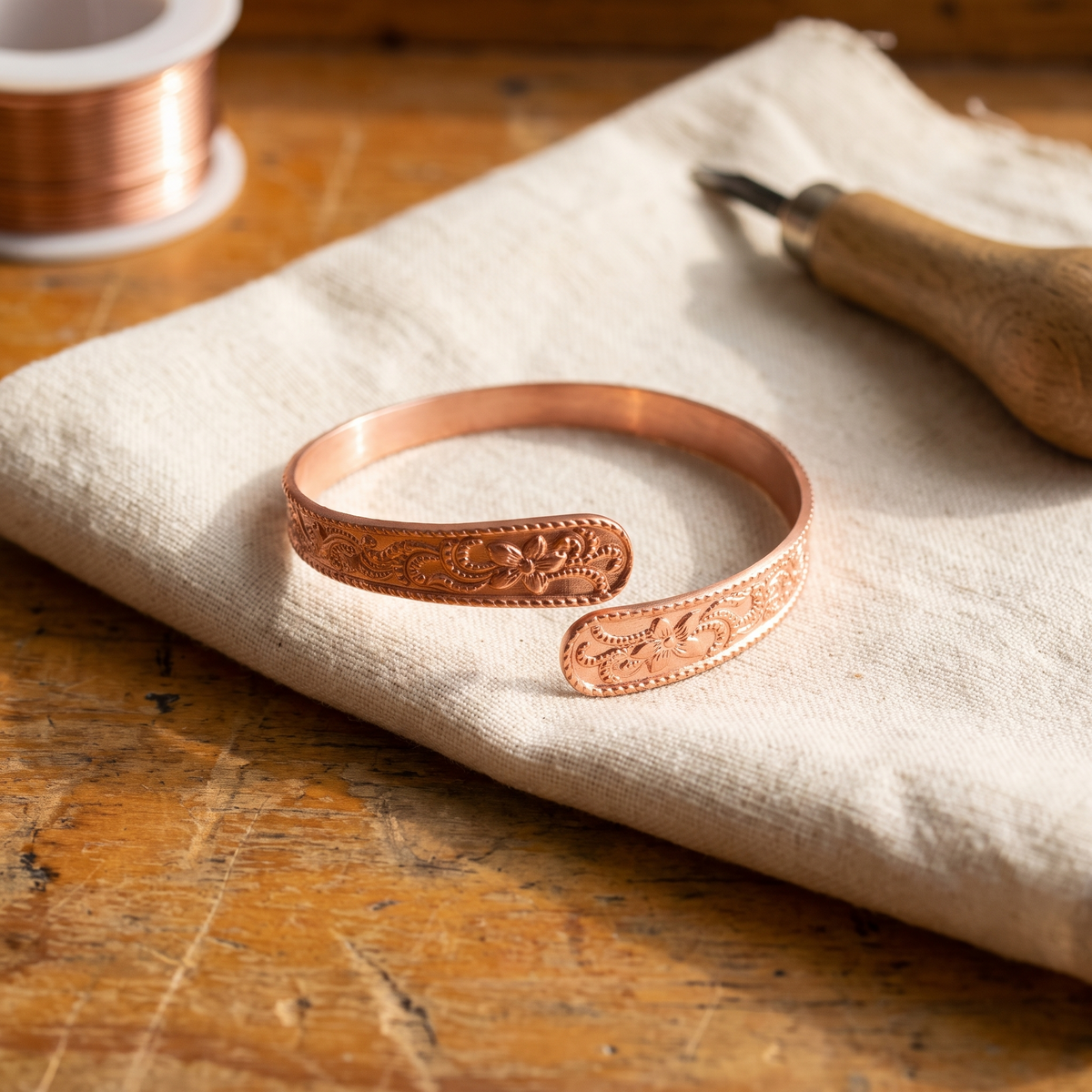 Orfebre Madrid - Pulsera de Cobre Viva