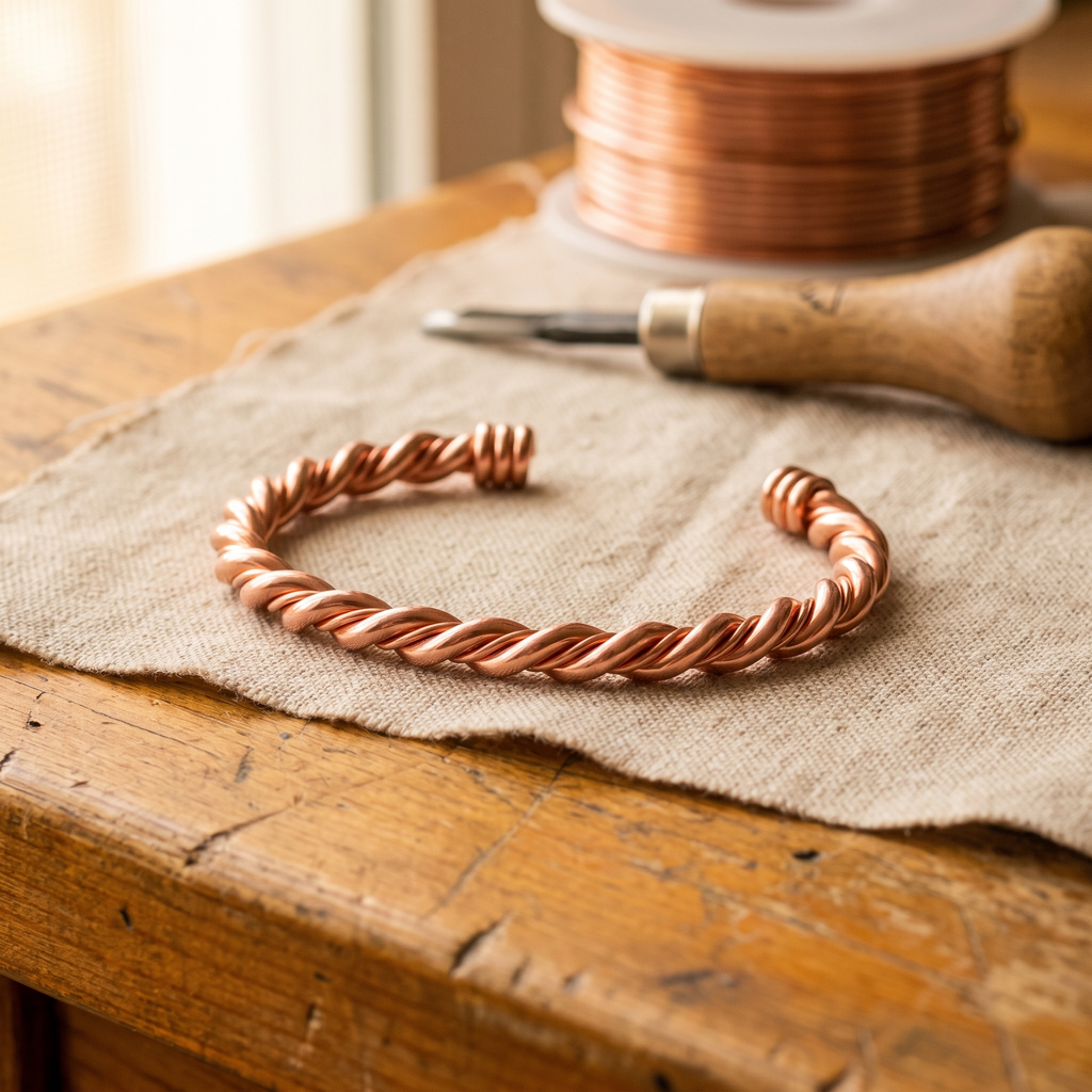 Orfebre Madrid - Pulsera Tensor de Cobre