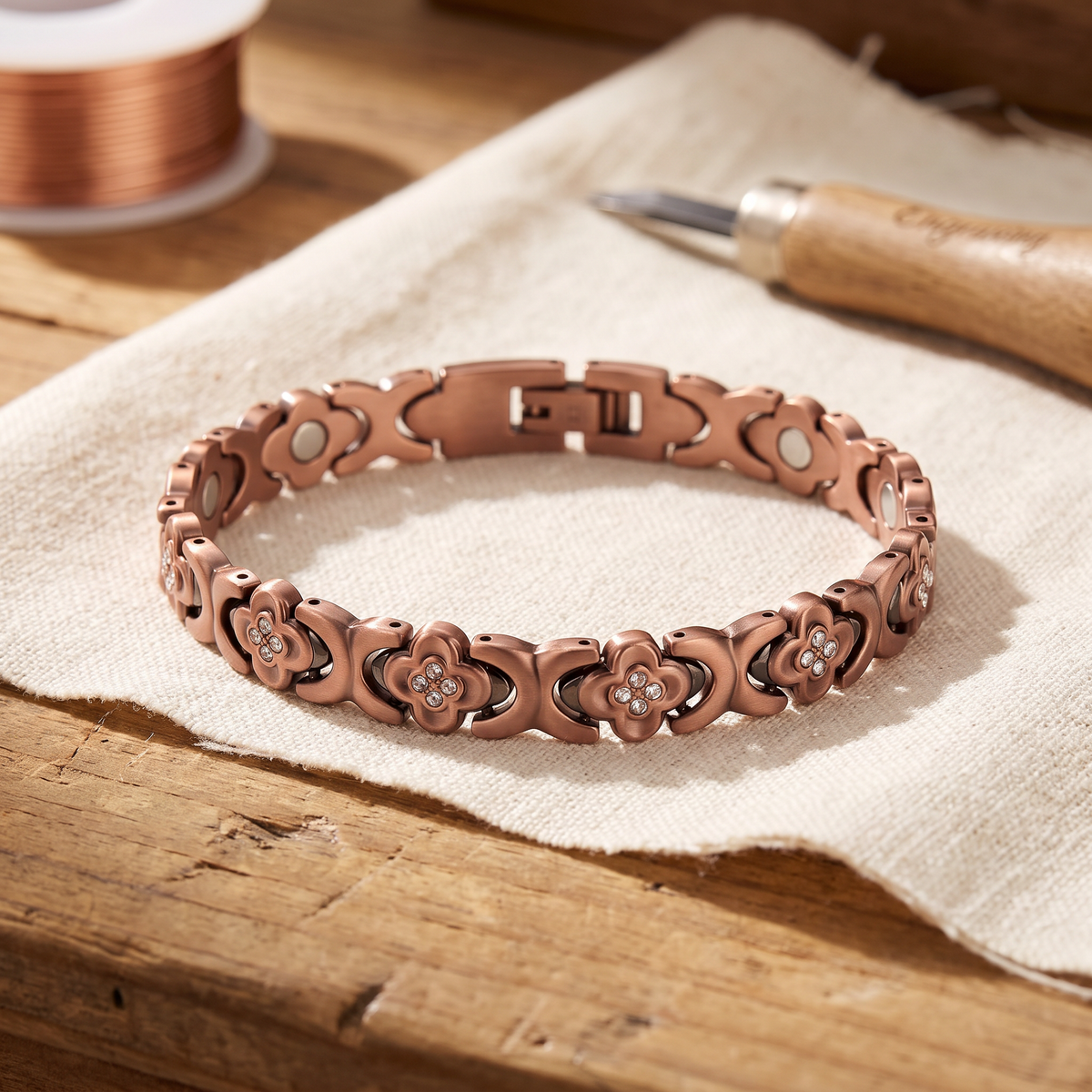 Orfebre Madrid - Pulsera de Cobre Eterna