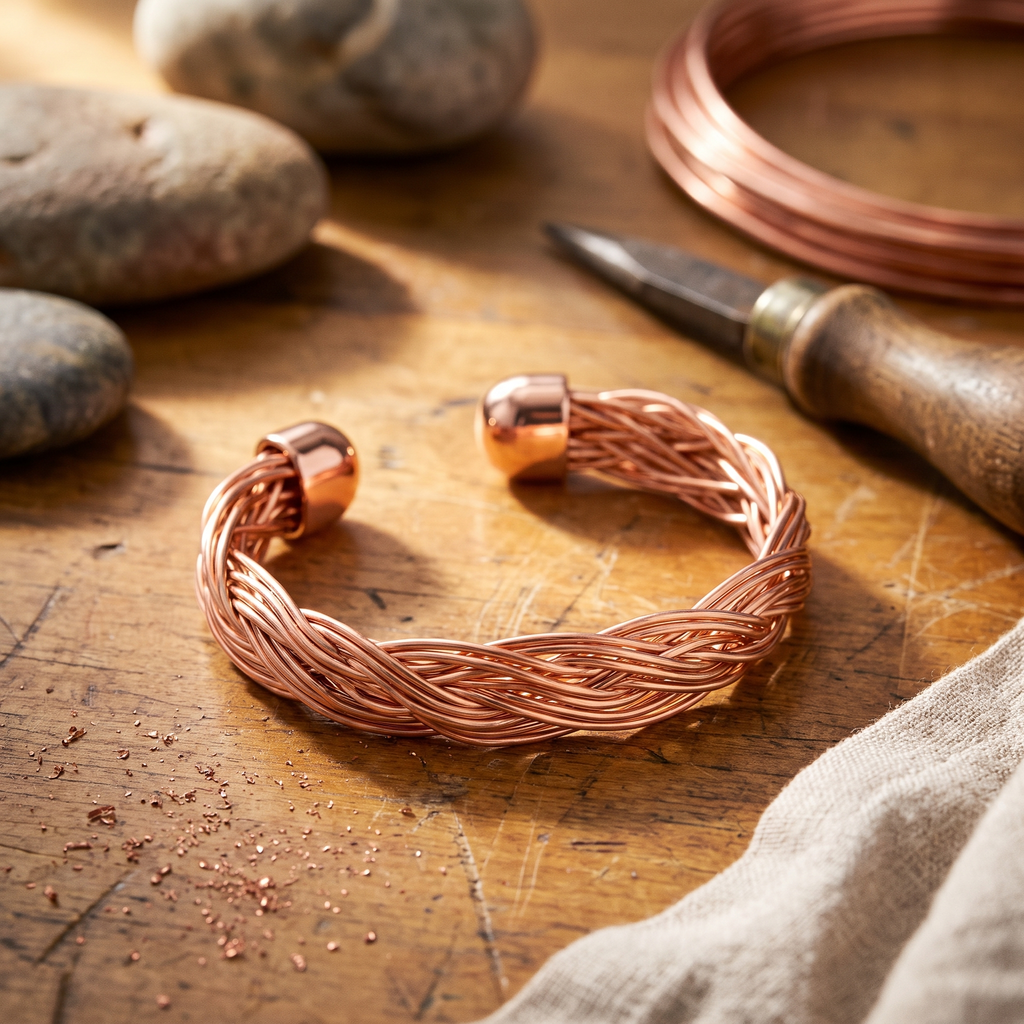 Orfebre Madrid - Pulsera de Cobre Libre