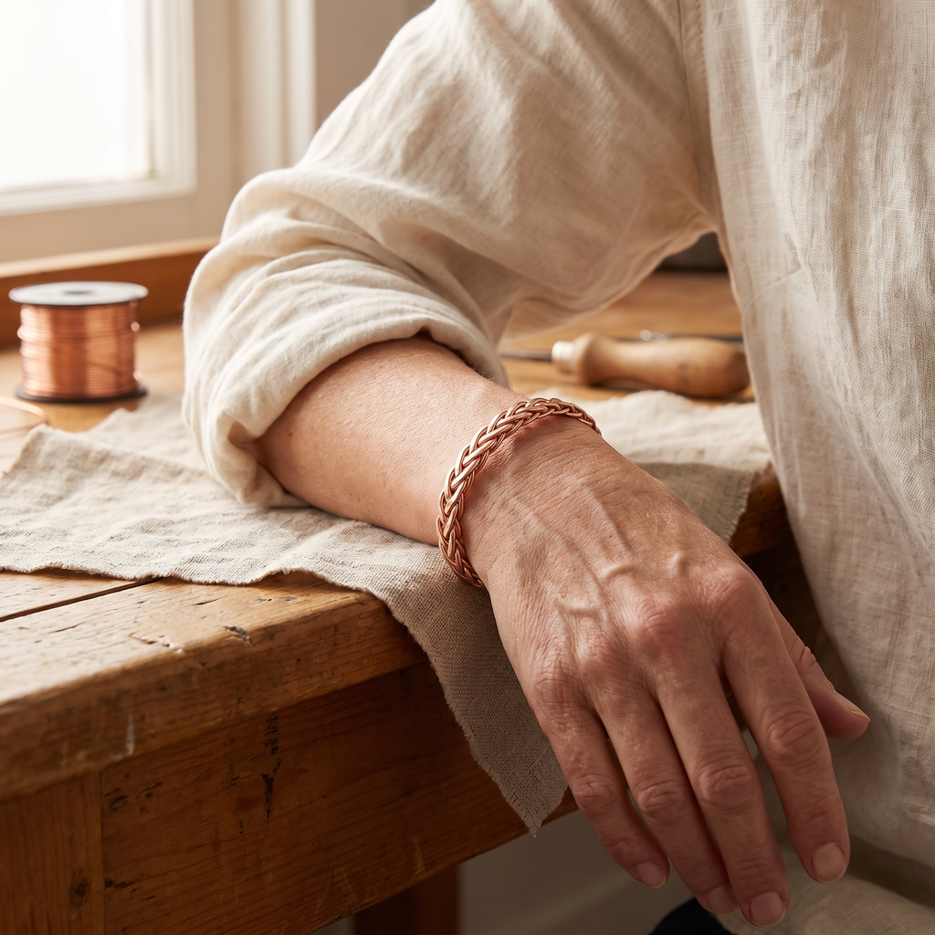 Orfebre Madrid - Pulsera de Cobre Perenne