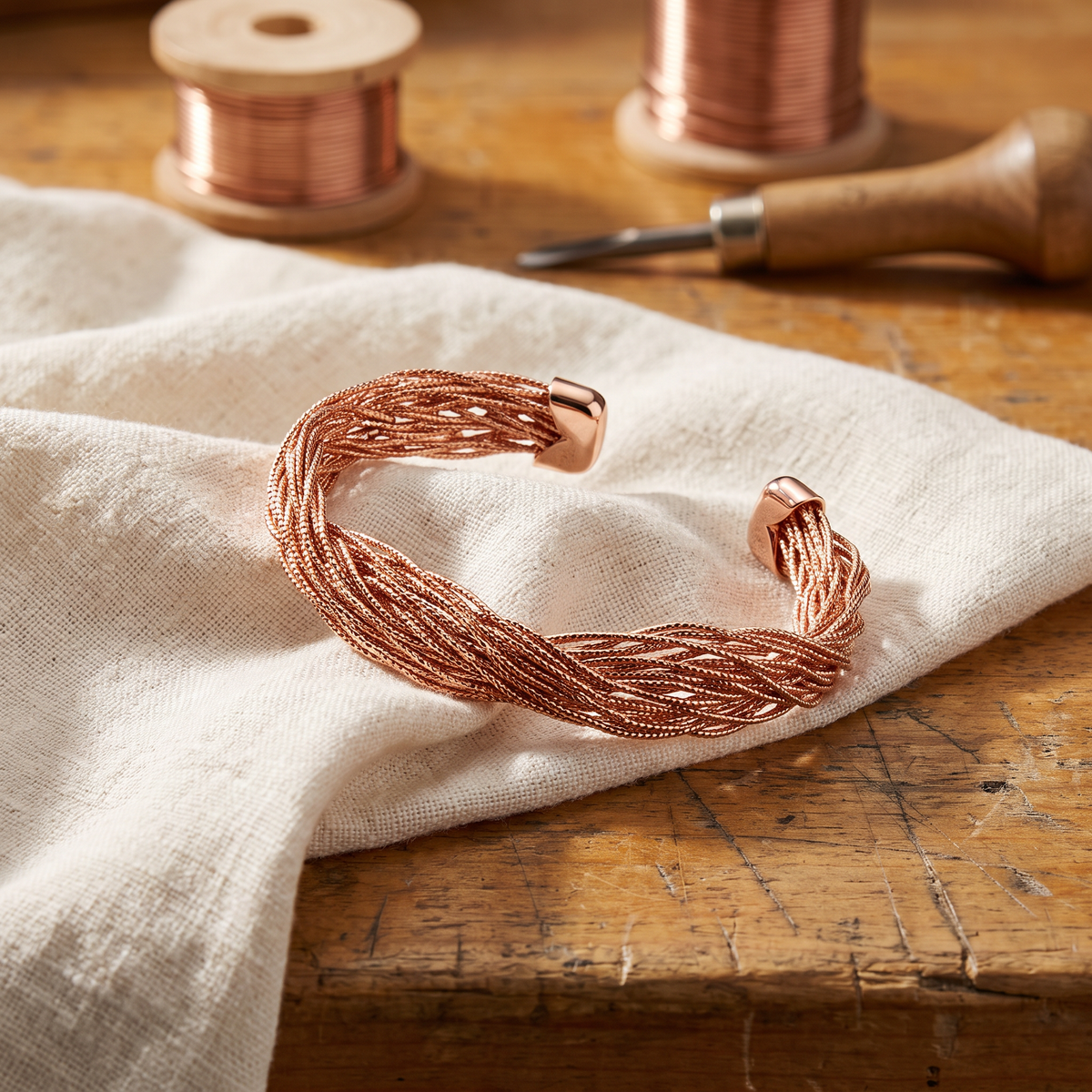 Orfebre Madrid - Pulsera de Cobre Antigua