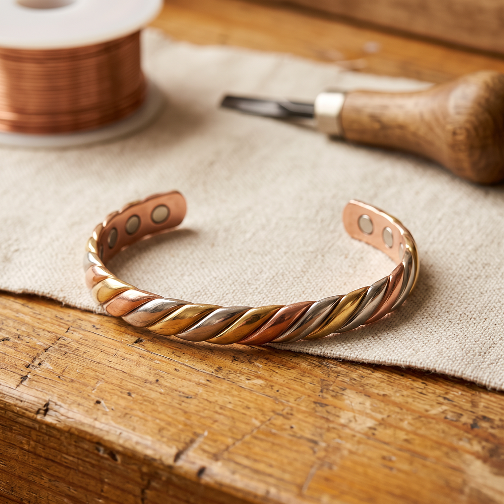 Orfebre Madrid - Pulsera de Cobre Genuina
