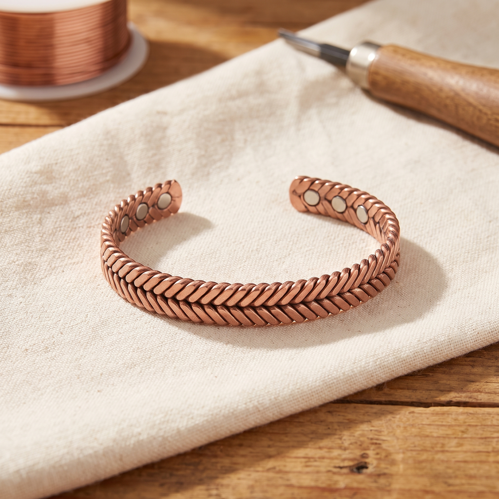 Orfebre Madrid - Pulsera de Cobre Íntima