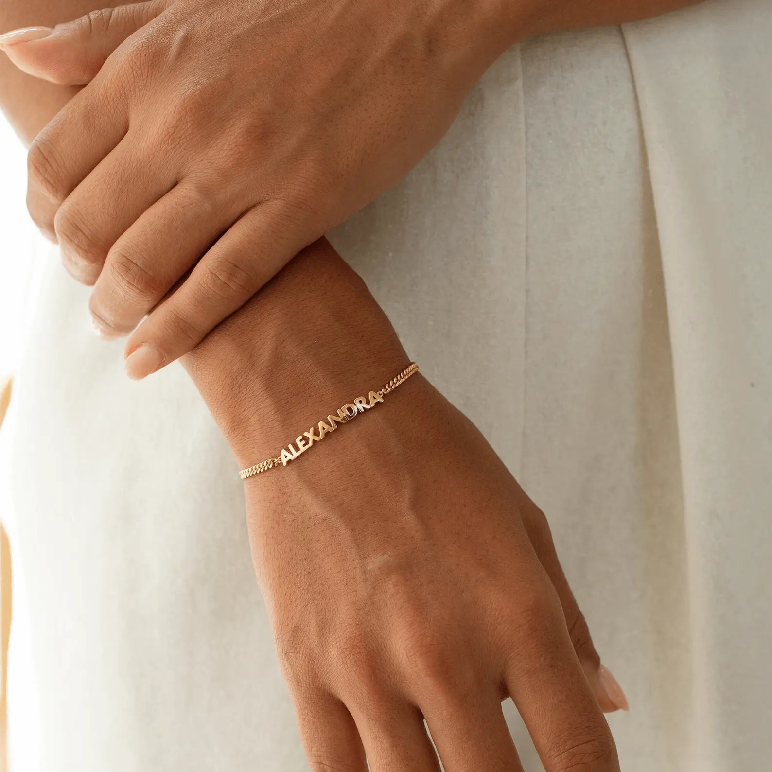 Pulsera de Nombre Personalizada