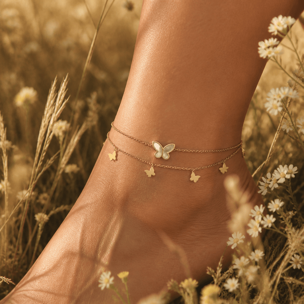 Tobillera de Mariposa