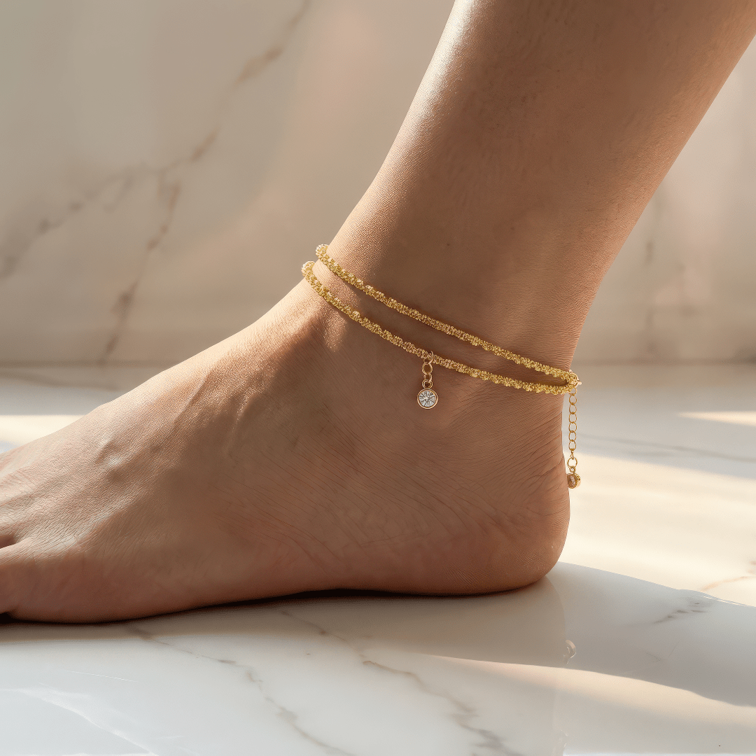 Tobillera delicada estilo Drip