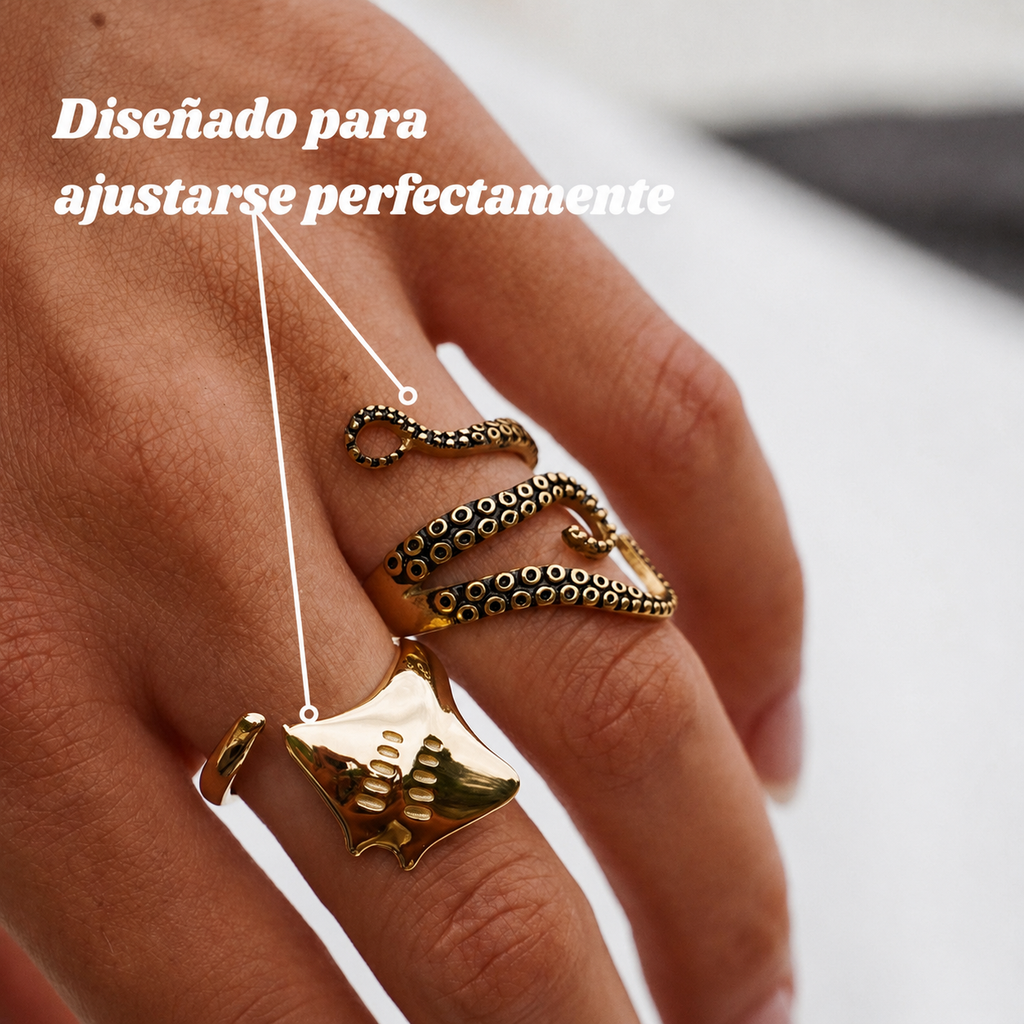 Anillo Pulpo