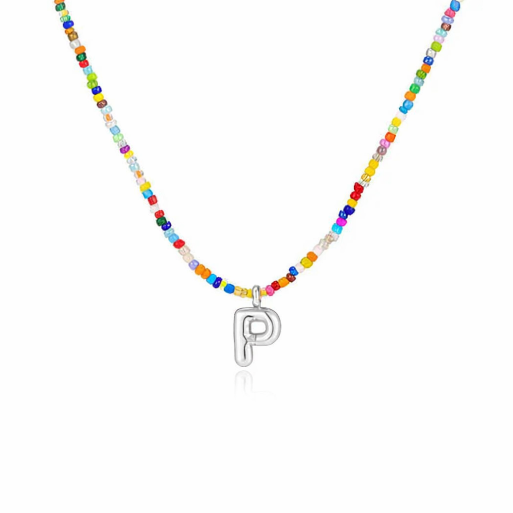 Collar de Inicial Colorida
