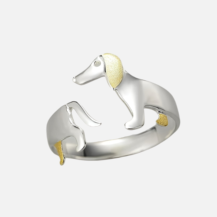 Anillo de Dachshund – Ajuste Ajustable