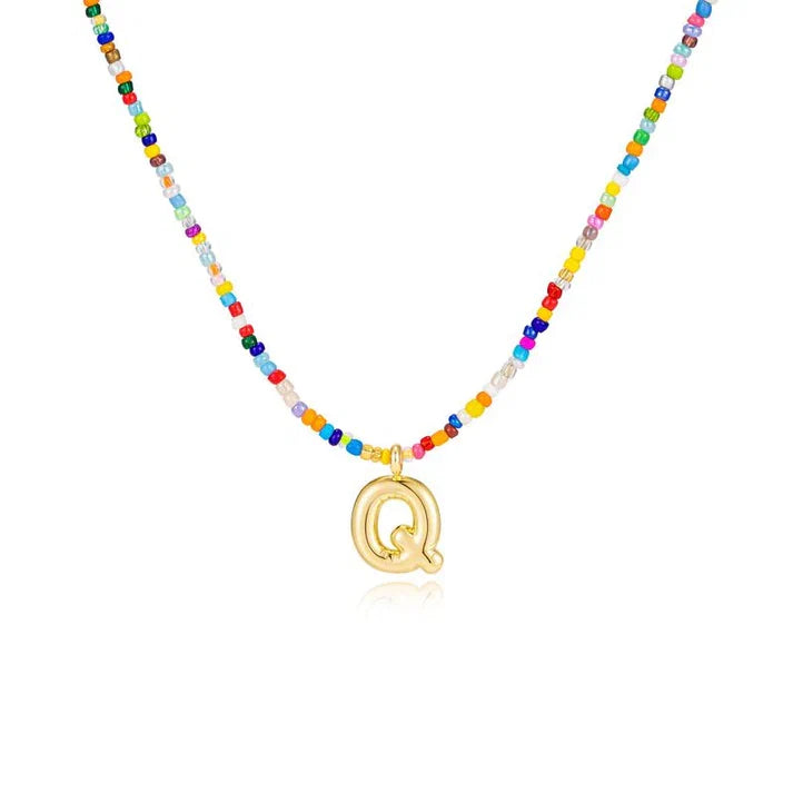 Collar de Inicial Colorida